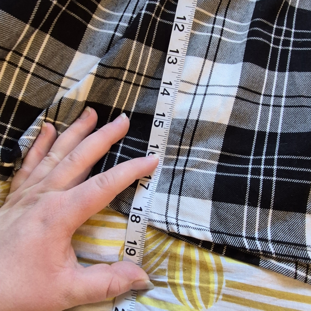 SOLD - Hot Topic Black and White Plaid Midi Dress - Picture 8 of 8